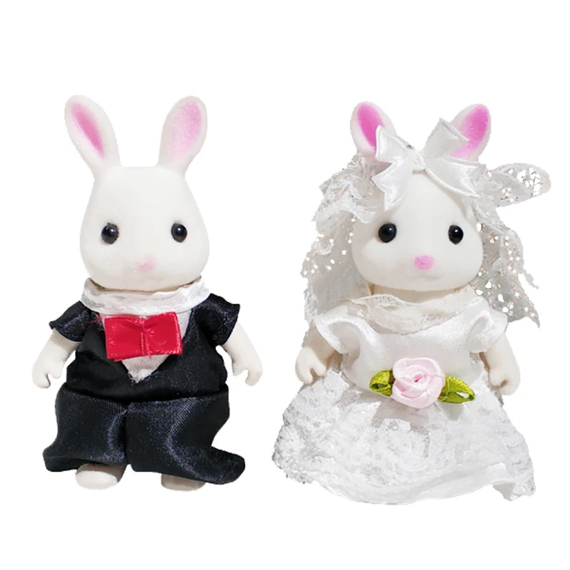 Коллекция 1/12 года лесное животное семейная детская мебель для кукольного домика