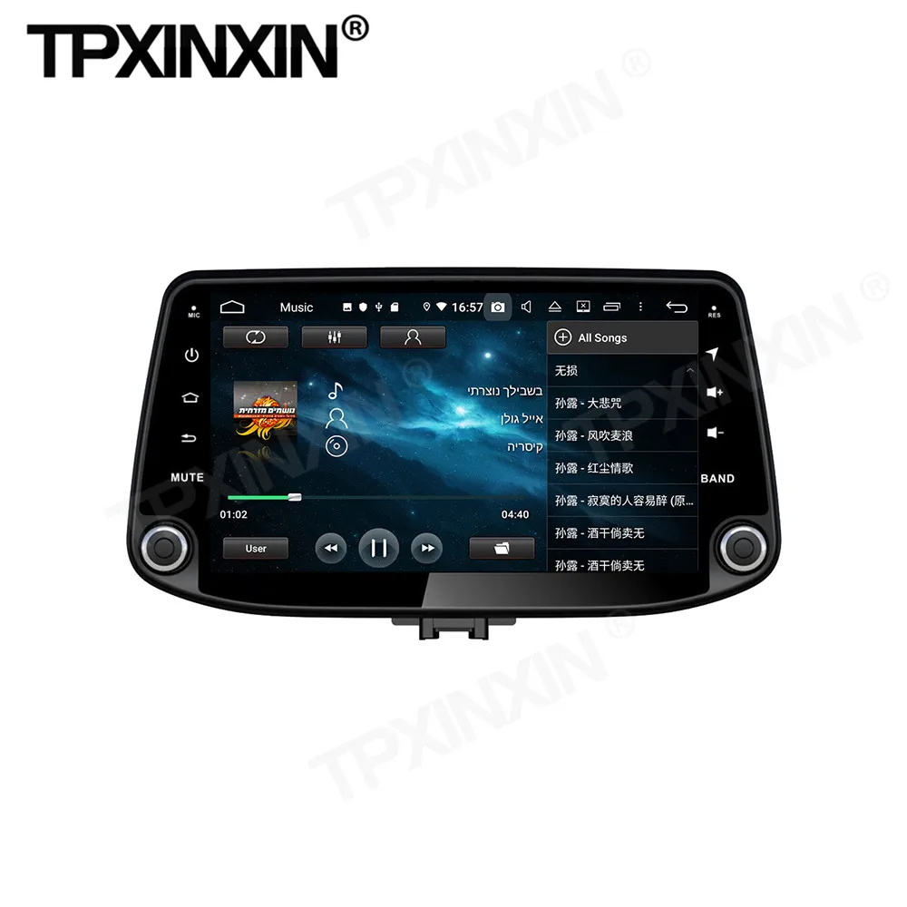 

128G Carplay Car Radio 2 Din Stereo Receiver Android 10 For Hyundai I30 2017-2018 GPS Player Audio Unit