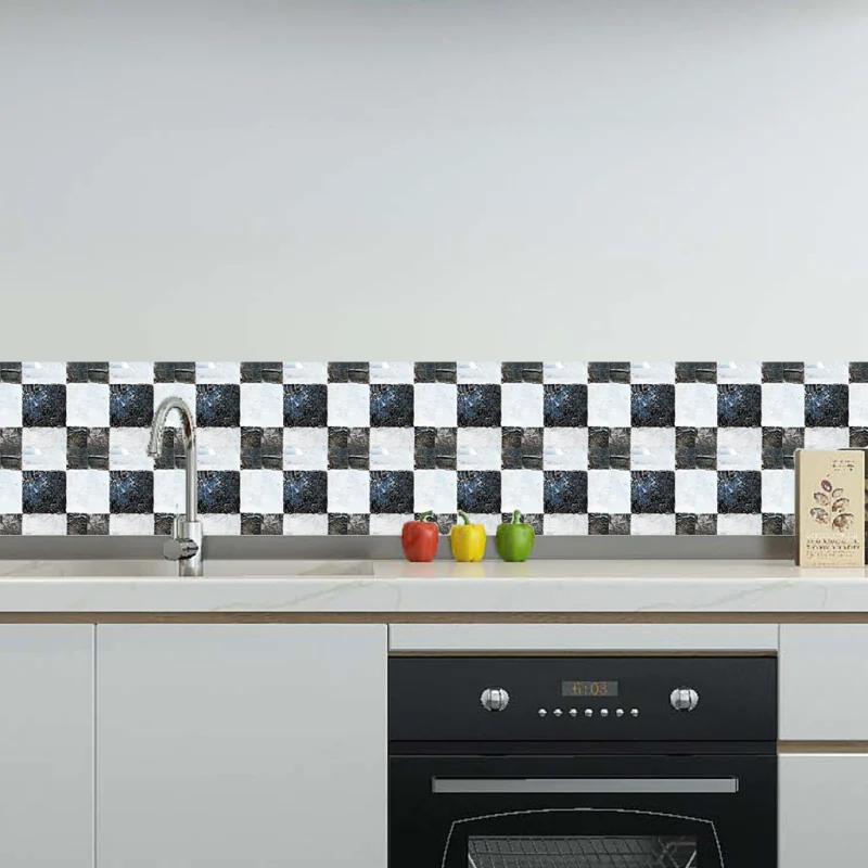 6 шт. Лидер продаж ПВХ мозаика кирпичной стены наклейки на стену из ткани