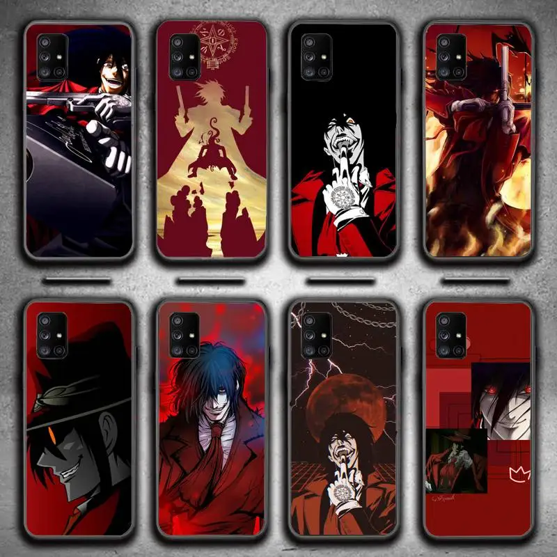

Anime Hellsing Alucard Fan Phone Case for Samsung A6S A530 A720 A750 A8 A9 A10 A20 A30 A40 A50 A70 A10S A20S A51 A52 Plus cover