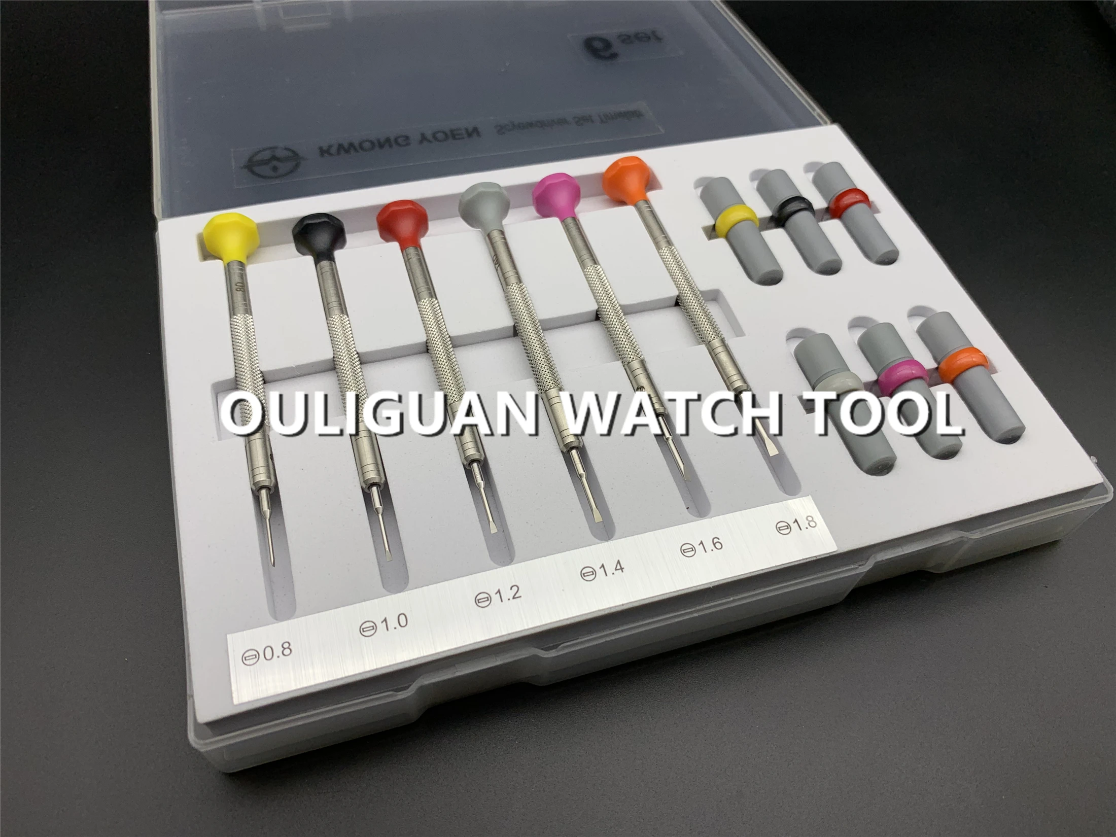 Хорошее качество! Часовщики из нержавеющей стали 316L эргономичный набор 6