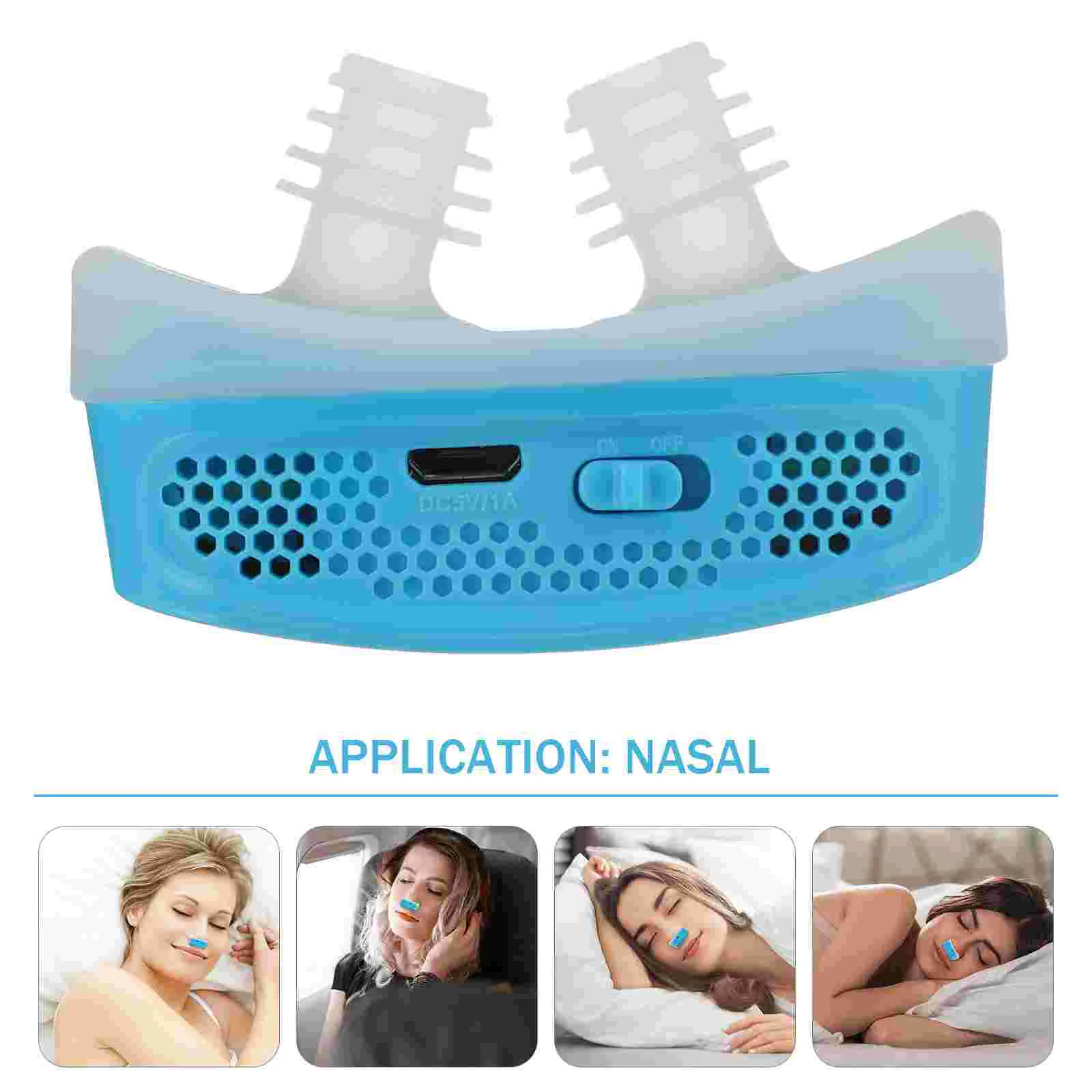 

Rechargeable Anti Snoring Device Snoring Solution Plug Electronic Sleeping Aid