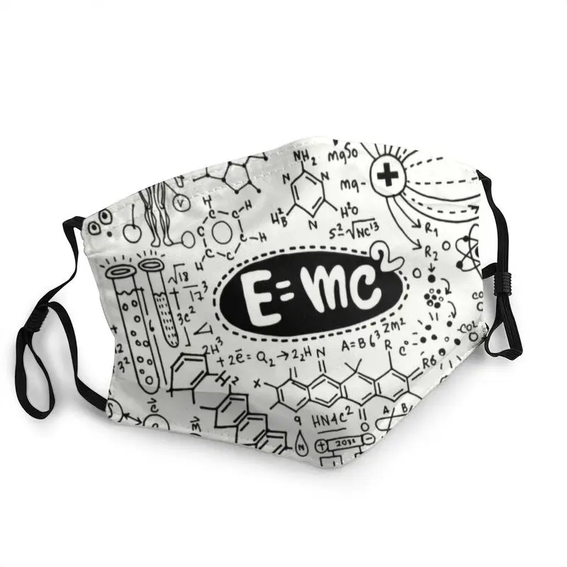 

Breathable Formulas Physics Chemistry Teacher Professor Face Mask Science Math Protection Cover Mask Respirator Mouth Muffle