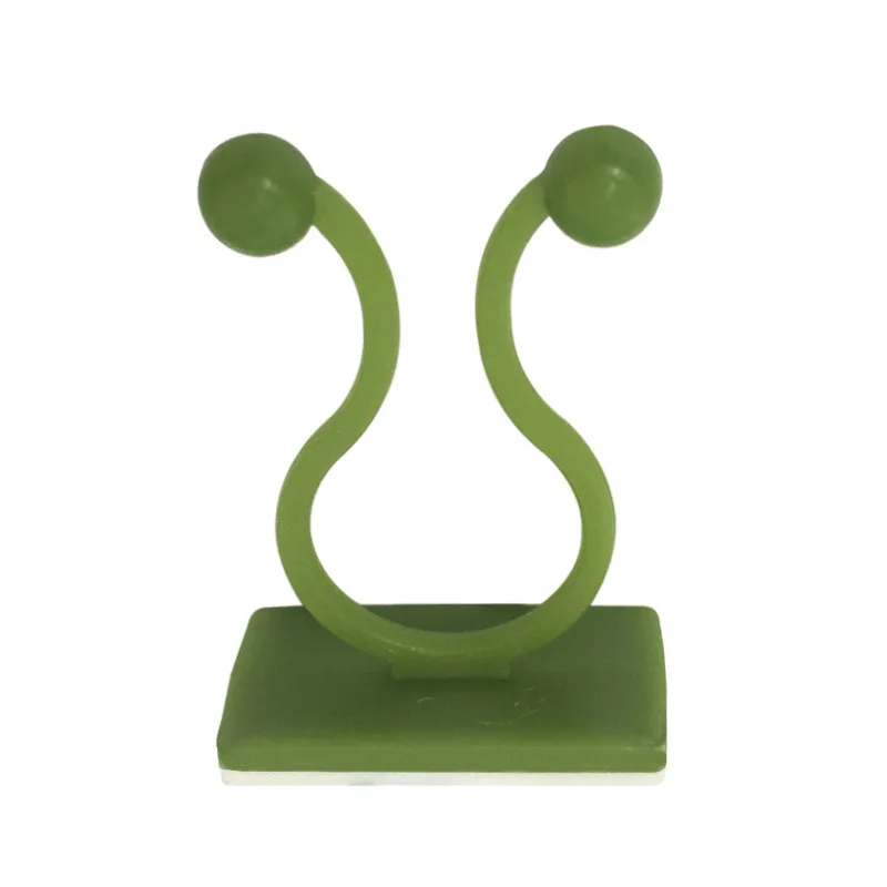 

20pcs Plant Climbing wall Self-Adhesive Fastener Tied Fixture Vine Buckle Hook Garden Plant Wall Climbing Clips Fixed Buckles