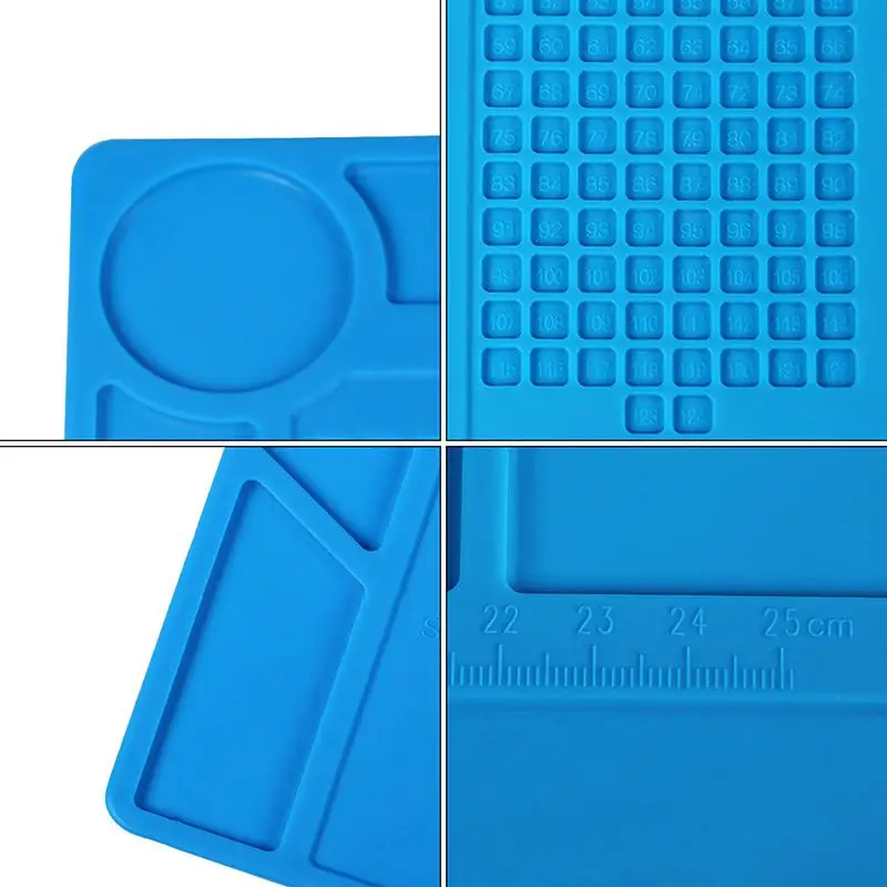 Теплоизоляционный силиконовый коврик Настольный для обслуживания платформы S 130