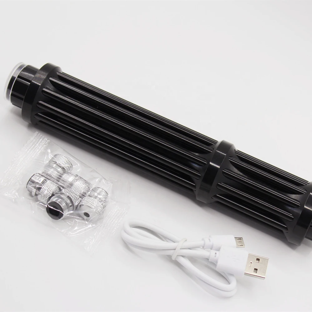 Высокомощный синий лазерный USB мм1000 м Фокусируемый Лазерный фонарь фонарик