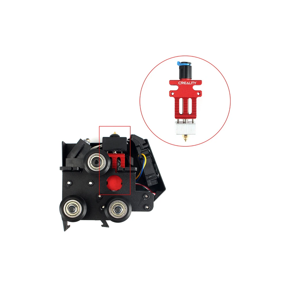 

Full Assembled Extruder Kit CR-6 SE 3D Printer 1.75mm Hot End Kits Full Set with Nozzle Compatible with for Creality Print Parts
