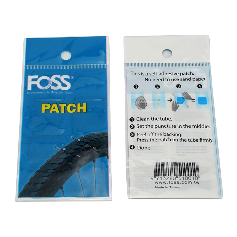Нашивки Foss для велосипедных шин запасные внутренние трубки горных и дорожных