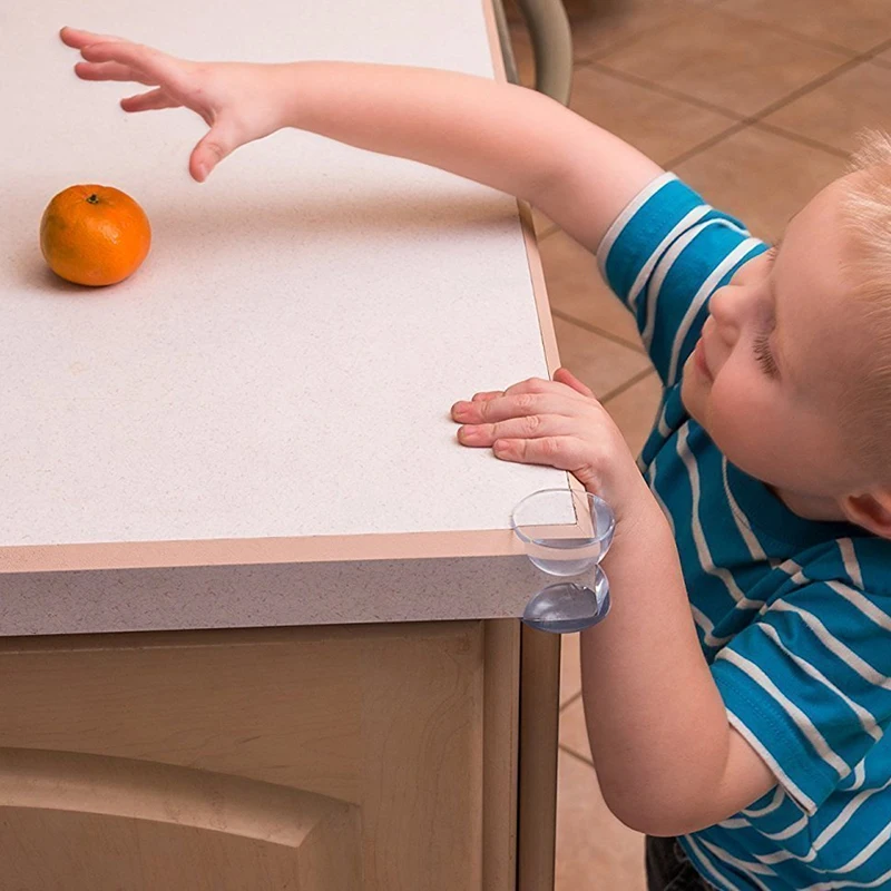 2019 New Child Soft Protection Table Thick Transparent Ball Anti-Collision Angle Safety Edge &amp Corner Guards | Мебель