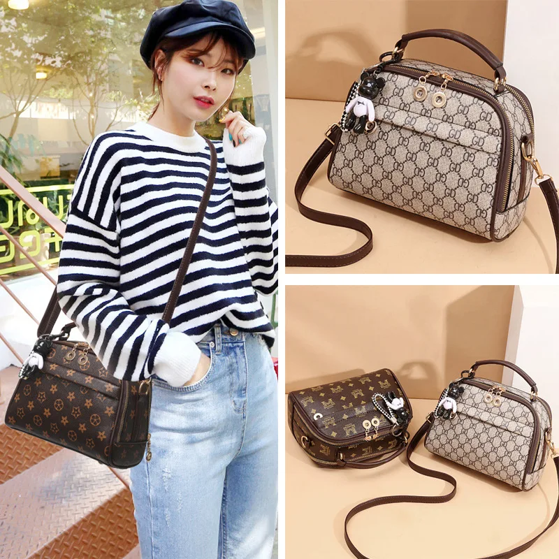 Дамские роскошные сумки от бренда Луи женская сумка-ракушка кожаная сумка через