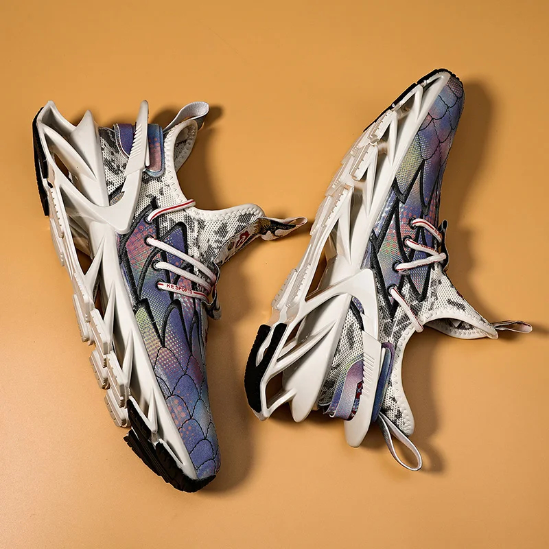 Светоотражающая дышащая обувь для трекинга Мужская Осенняя повседневная