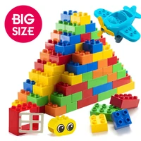 big size bricks toys for baby creative diy building blocks educational toys kids gift bulk large brick compatible with all brand