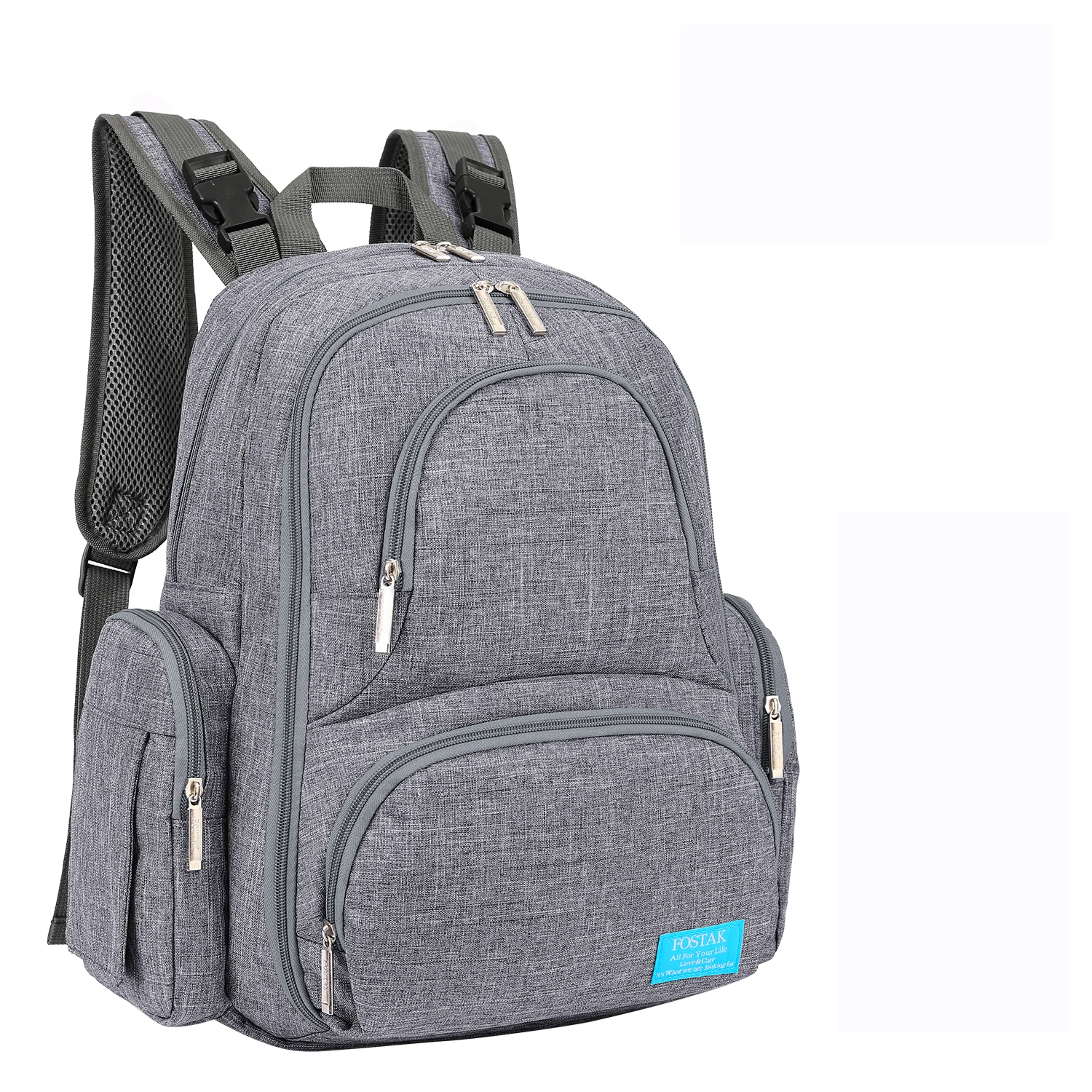 

Baby diaper backpack with insulated pockets, large waterproof baby bag, multifunctional travel backpack