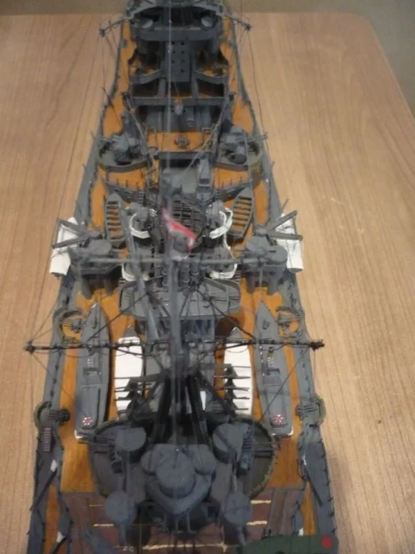 Японский линкор Nagato 1:200 длиной около 1,1 метров