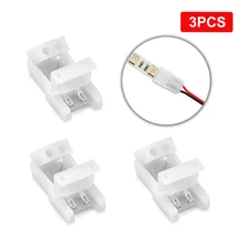 Connecteurs de bande à bornes de fil LED pour RGB WS2811 WS2812B 3/4 3528, 2/5050 broches