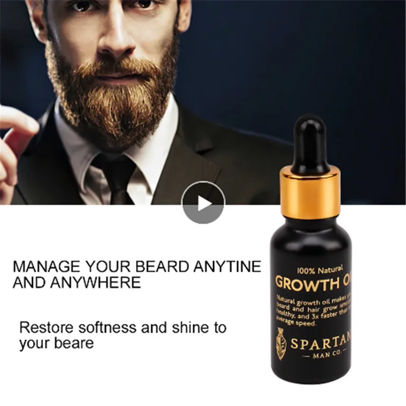 Кондиционер для бороды набор роста масло смягчения волос питательный усилитель