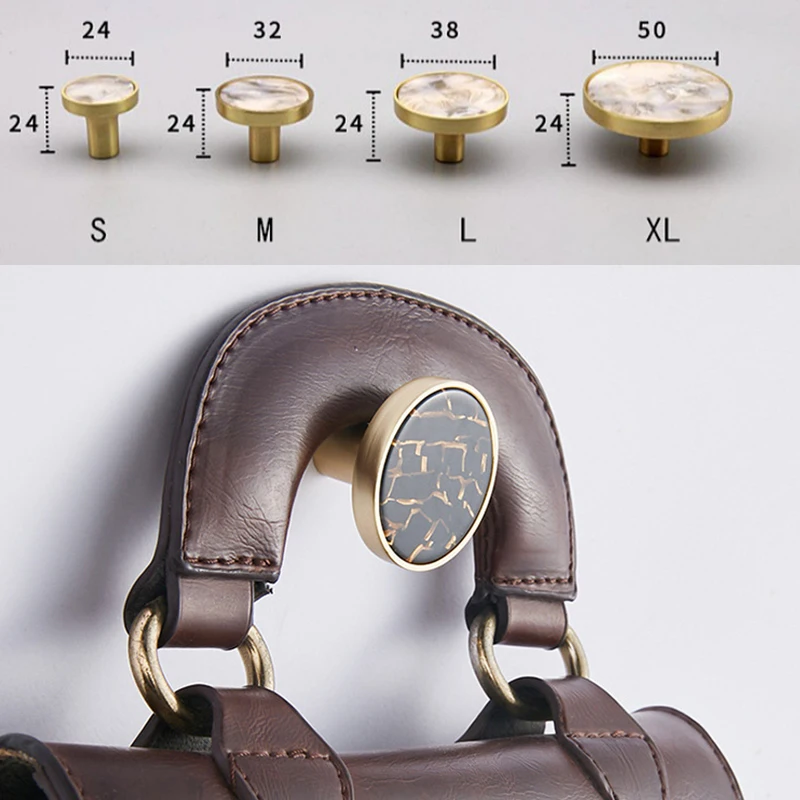 Латунная ручка в скандинавском стиле для шкафа гардероба двери мебели ящика