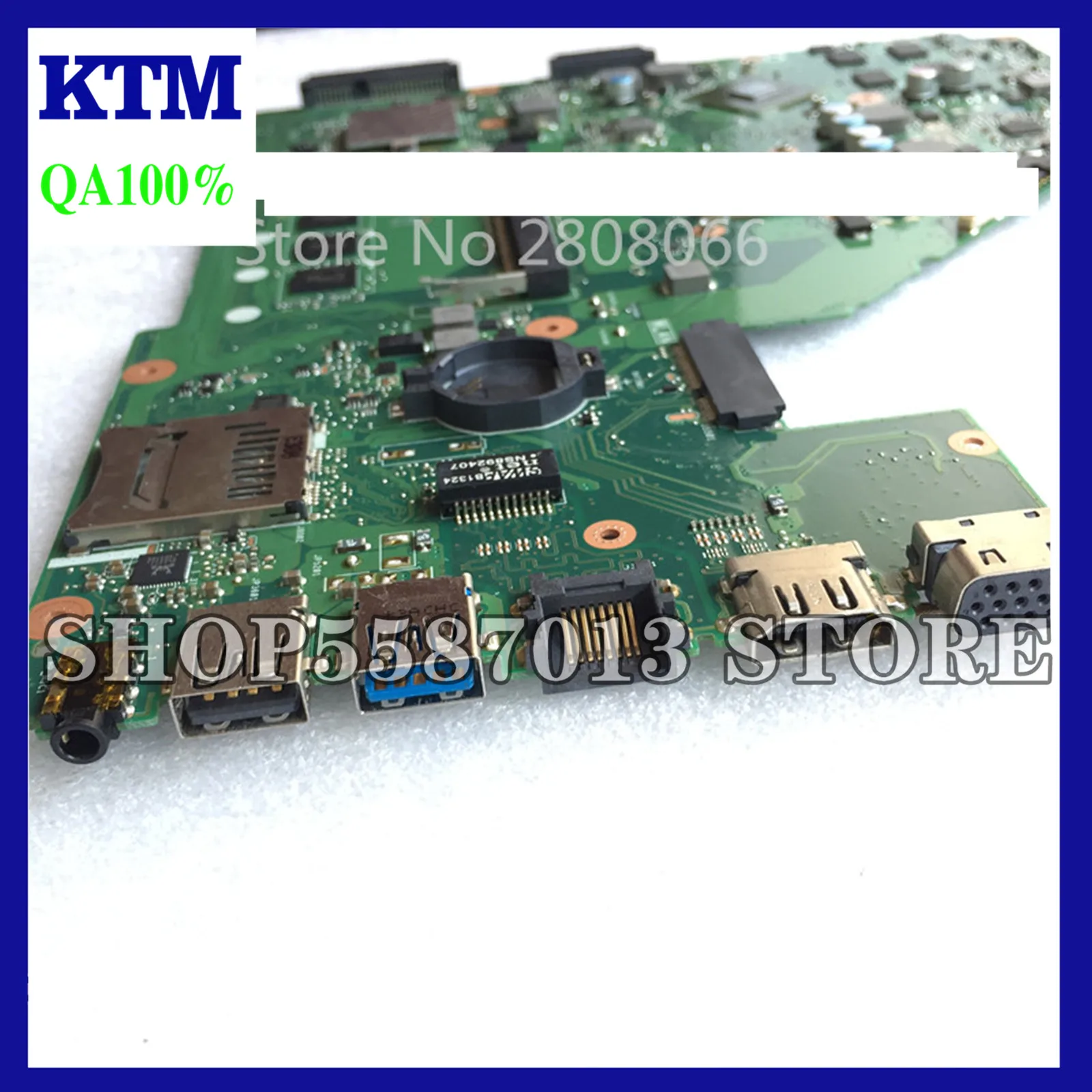 

KEFU X550CC Motherboard For ASUS X550CC X550CL X552C Laptop Motherboard Y581C Mainboard REV2.0 i3-3217U 4GB GT720M Test Original