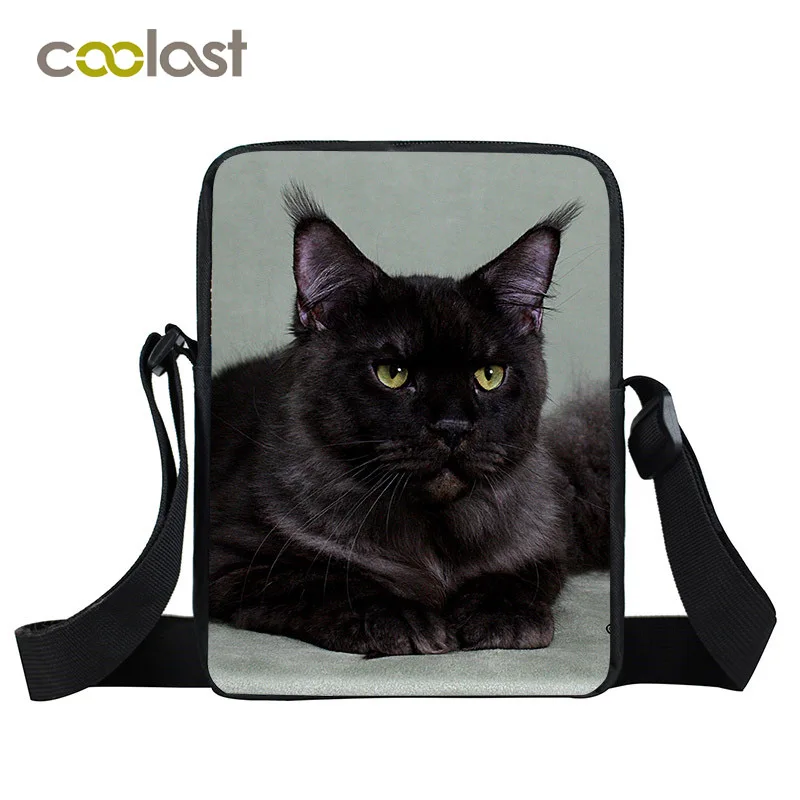 Сумка на плечо с изображением кошек из мейн енота|bag for|bags for childrencat bag |
