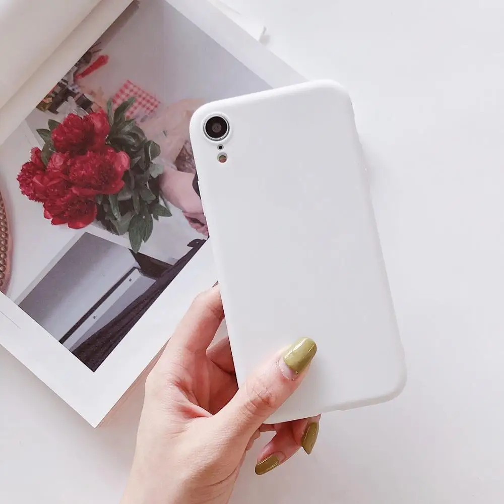 Роскошный чехол ярких цветов для iphone 5S SE 5 6 6S 7 8 Plus X XE XS Max 11 Pro мягкий чехол-накладка