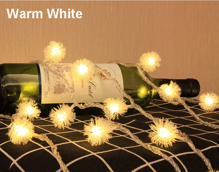 warm white Снежинки 10 м 100LED гирлянда Сказочный свет Водонепроницаемый Открытый Рождественский снег хлопья венок для свадьбы праздника дома сад Гирлянда Декор - Испускаемый цвет: warm white