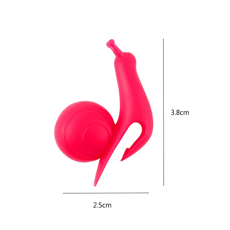 6 Pcs Cute Candy Colors Exquisite Snail Shape Silicone Tea Bag Holder Tools | Дом и сад
