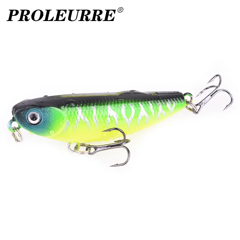 

1PCS Floating Pencil Baits 5cm 5.5g Jerkbait Artificial Plastic Hard Lures Crankbaits Pesca Wobblers Carp Bass Fishing Tackle