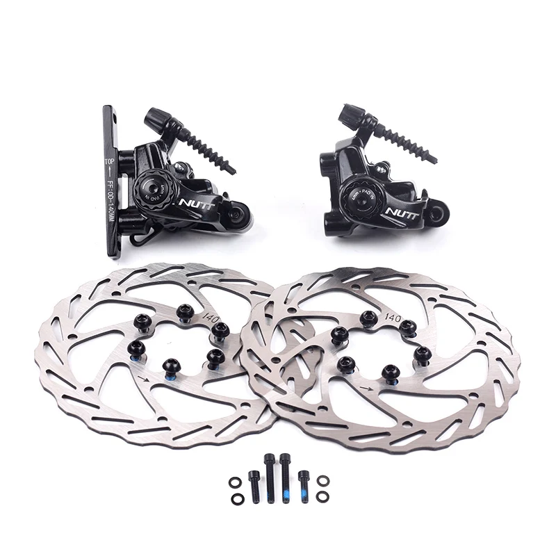 Механический дисковый тормоз NUTT для дорожного велосипеда Двойное действие