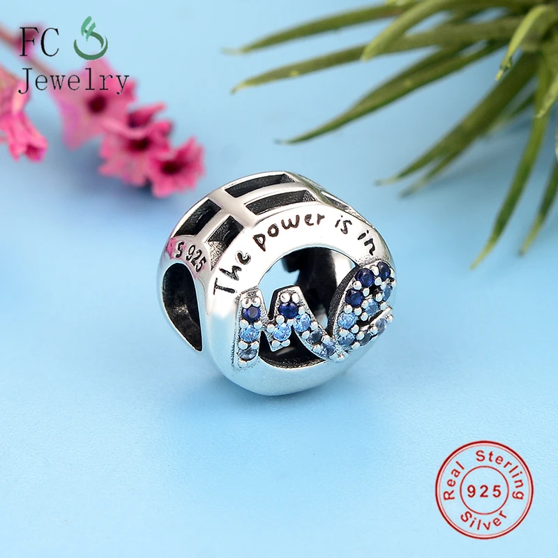 Подходят для оригинального браслета-талисмана из серебра 925 пробы Power in Me