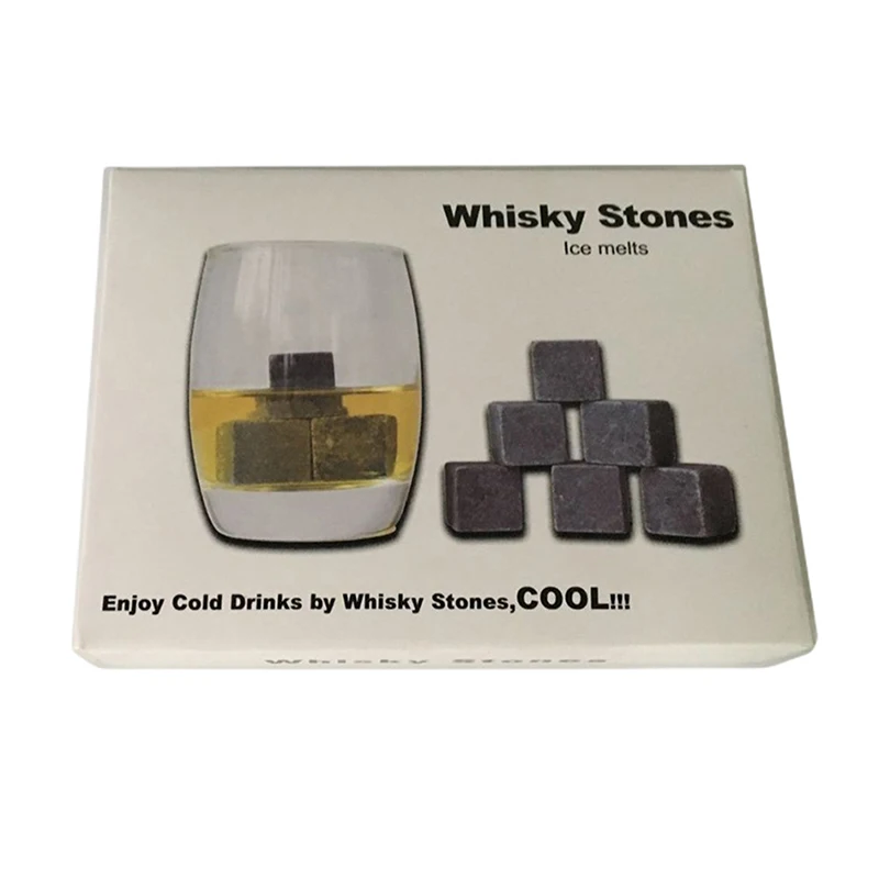 

Norbi Ice Wine Stone Whiskey Square Ice Wine Stone Ice Talc Stone Stone Square Ice Stone A Box of 9 Packs