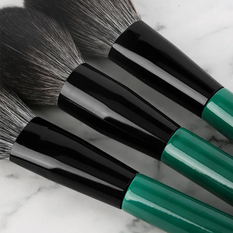 12 шт./компл. Кисть для макияжа Рассыпчатая пудра румяна губ набор кисточек глаз