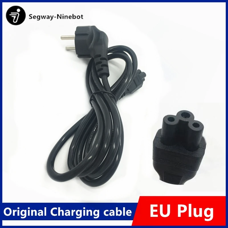 Зарядный кабель Ninebot MAX G30 европейская вилка для смартфона скутера сменный