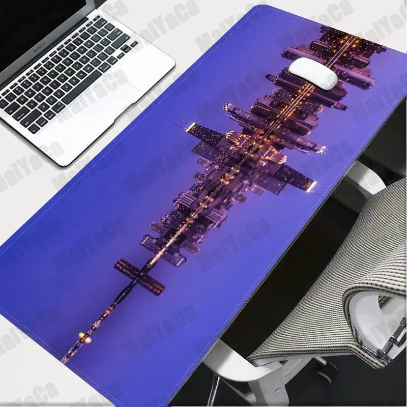 

MaiYaCa Vintage Cool Neon city night view Rubber Mouse Durable Desktop Mousepad Free Shipping Large Mouse Pad Keyboards Mat