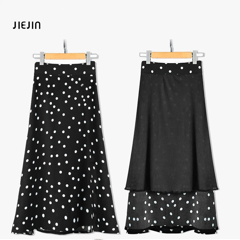 

Vintage Floral Print Ruffle Pleated Long Skirts summer Womens Boho Asymmetrical Chiffon Skirt Maxi Long Skirts For Women