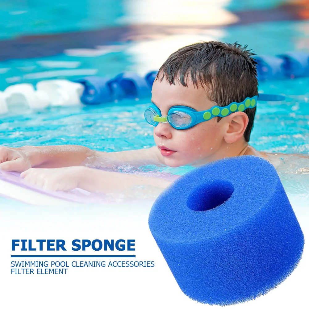 

Моющаяся губка для бассейна, многоразовый фильтр из пены для очистки, подходит для бассейна