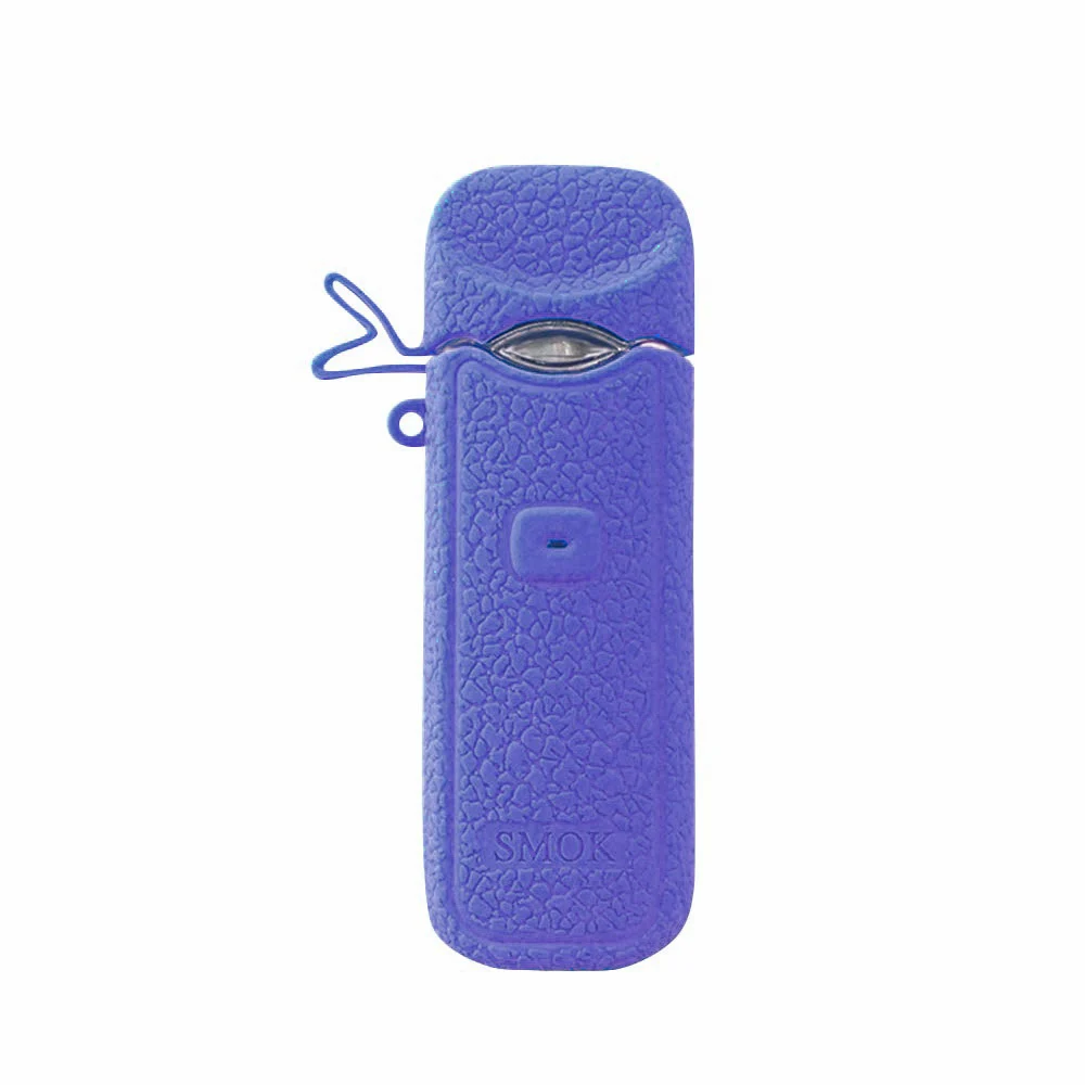 purple Силиконовый чехол для SMOK Nord, Сменный Чехол, модный защитный силиконовый чехол, резиновый чехол, защитный чехол, только ca - Цвет: purple