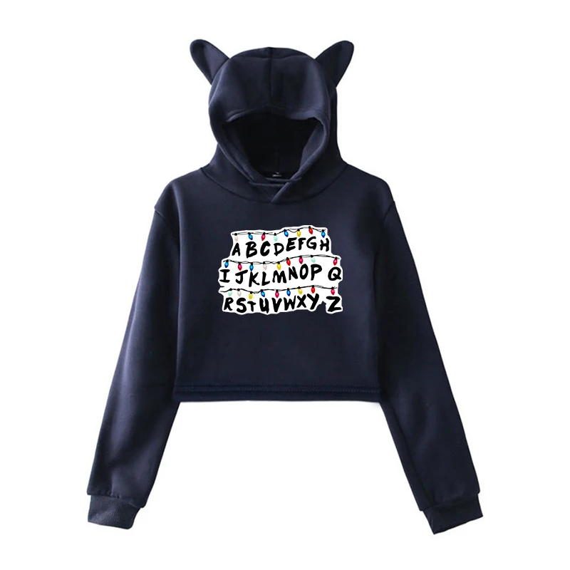 New Fashion Stranger Things Hoodies Casual Unique Sweatshirt Women Kpop Pullover Fleece Warm Girls Harajuku Sportswear Tops Gift | Женская