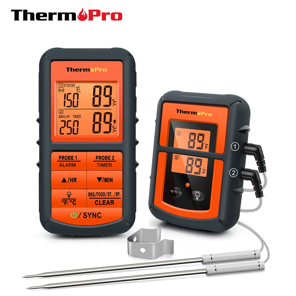 ThermoPro TP08C 150 метрового дистанционного Беспроводной Кухня термометр цифровой