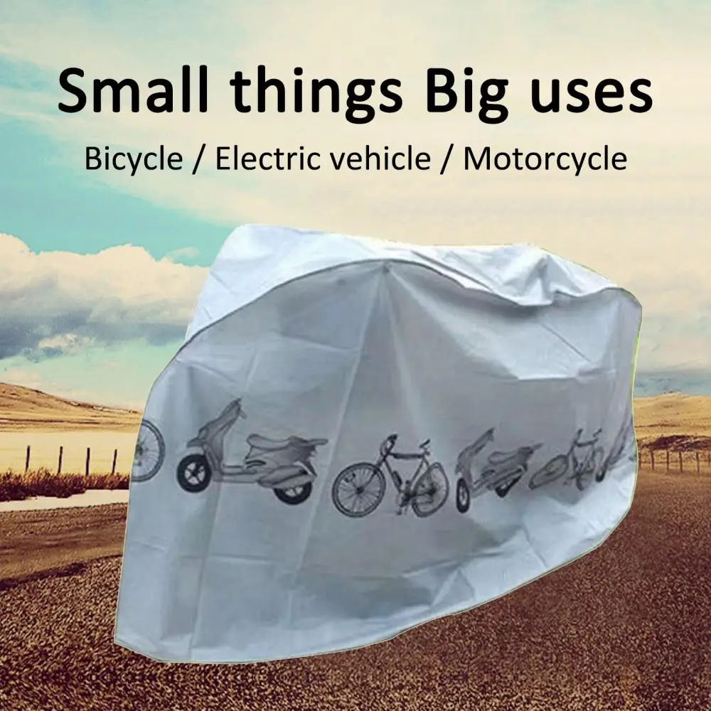 

45% Dropshipping!Scooter Cover Sturdy Dust-proof Grey Firm Bicycle Protector for Bicycle Motorcycle Scooter