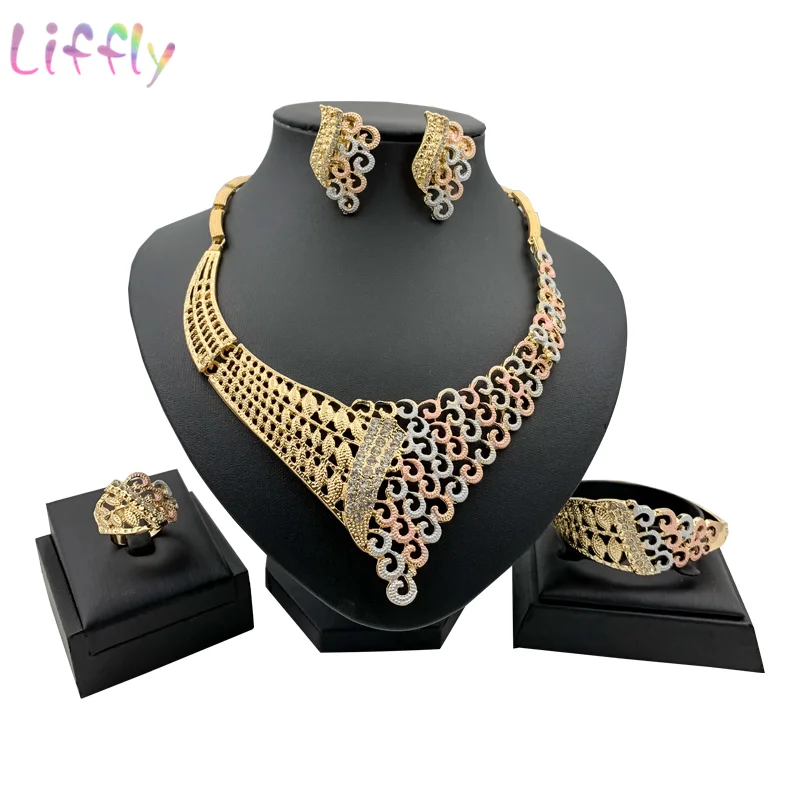 Изысканный комплект ювелирных изделий в африканском стиле умная Рыбка женское