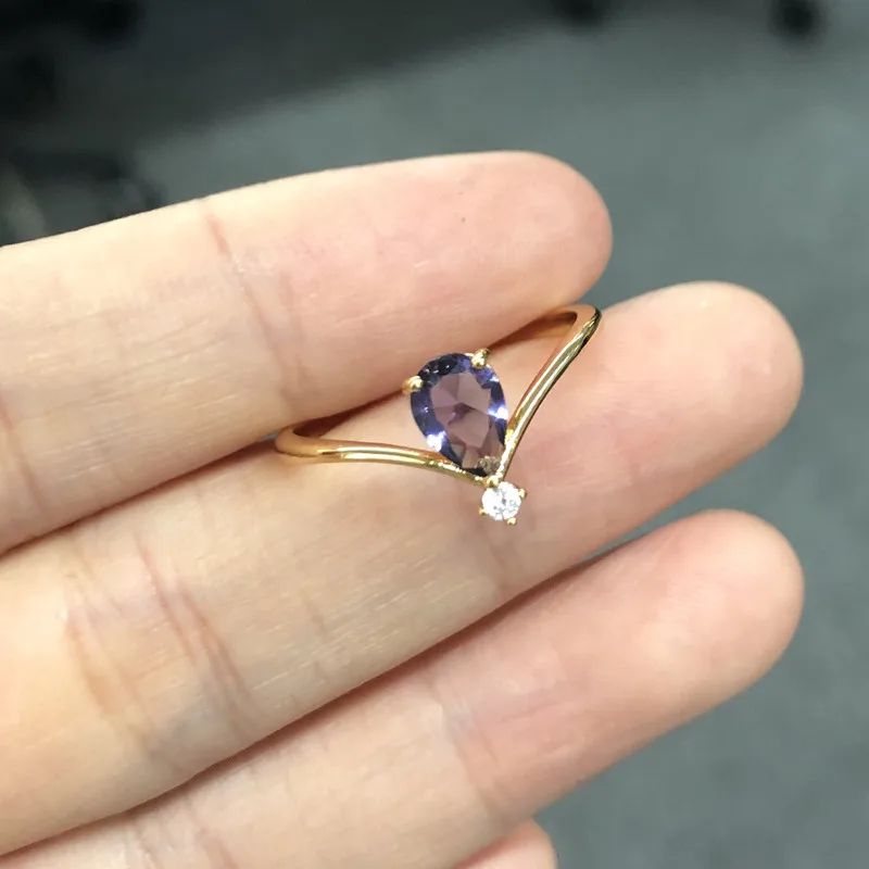 Love Birthstone Ring Women's Female Purple Green Pink Blue Crystal Fire Opal Multicolor Stone Rainbow Zircon Thin Wedding Rings |
