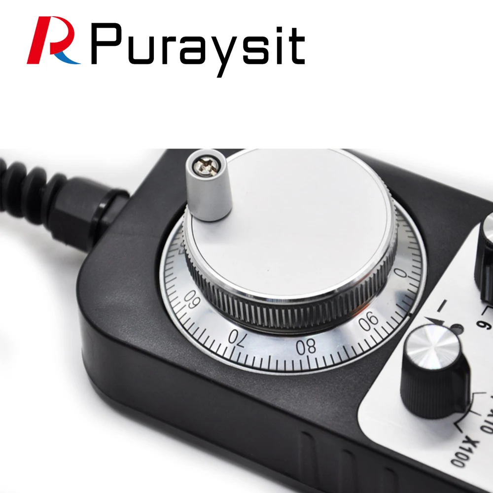 Ручное колесо 5 в 6Pin Pulse 100 ручной генератор импульсов ручное CNC 60 мм поворотный