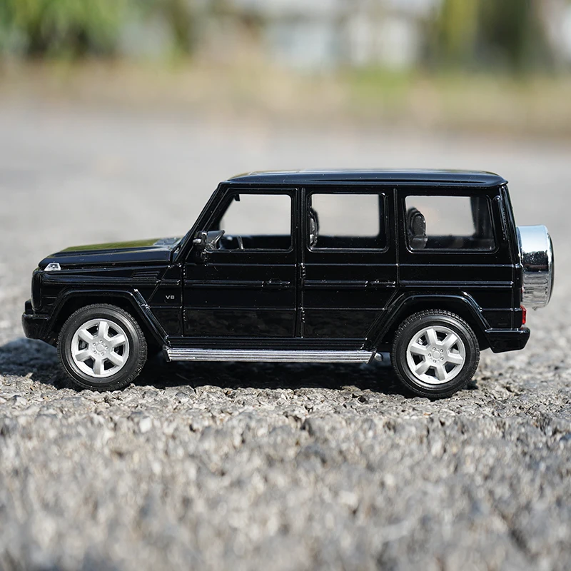 WELLY 1:24 внедорожник Mercedes Benz класса G модель спортивного автомобиля из сплава