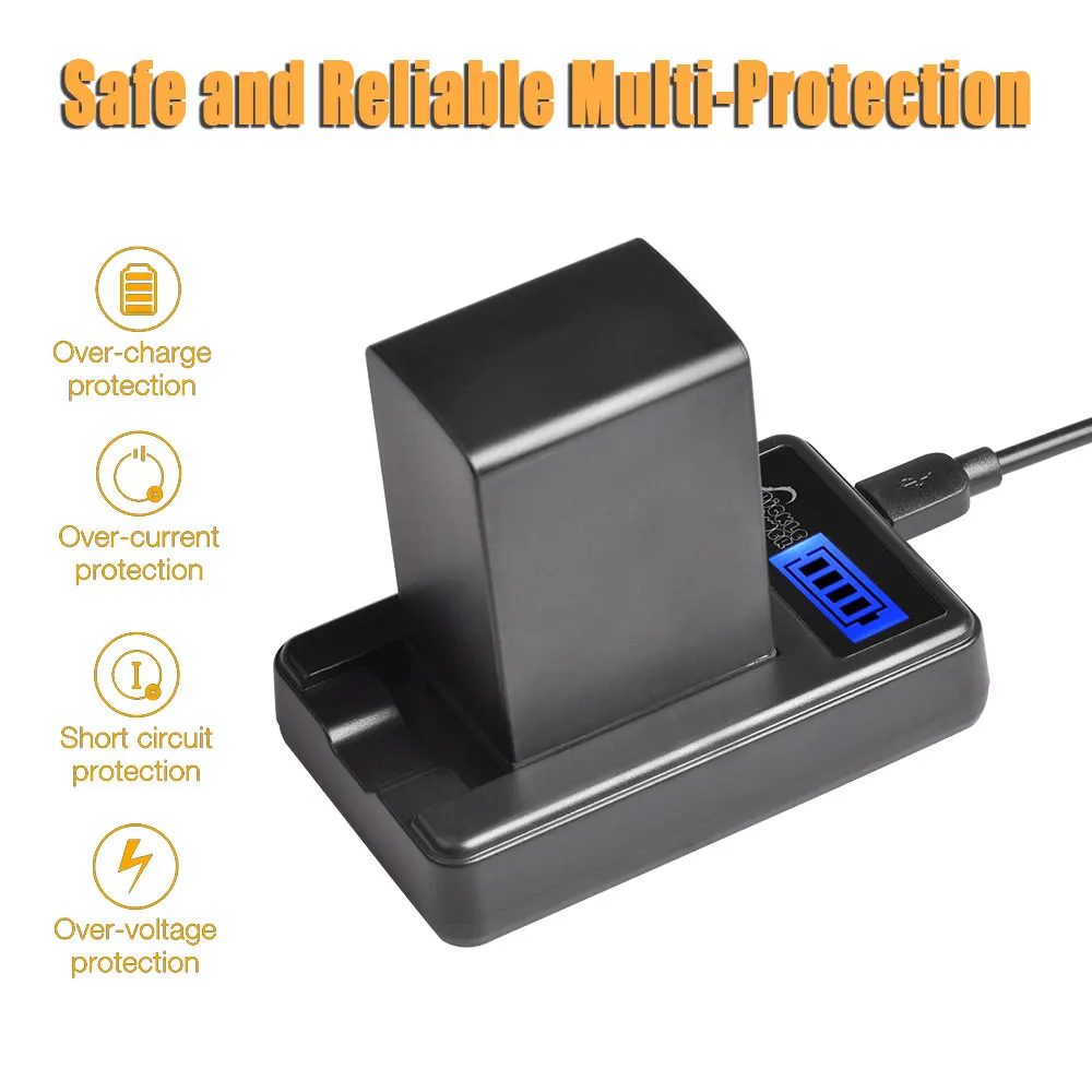 Аккумулятор и зарядное устройство для ЖК экрана 2 шт. Φ BP 828 BP828 Canon LEGRIA iVIS VIXIA GX10 XF400