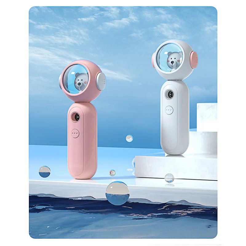 

Nano Facial Mister,Portable Cool Mist Facial Steamer Handy Mist Sprayer for Face Moisturizing & Hydrating Nano Mister Travel Fac