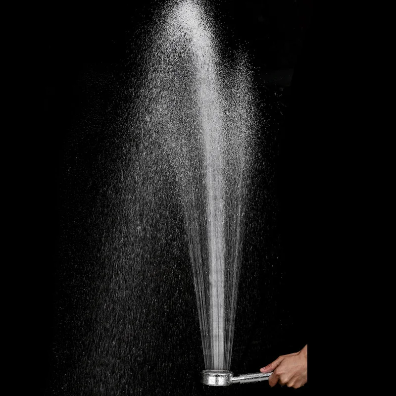 Лейка для душа с эффектом дождя насадка из алюминия 300 отверстий экономия воды