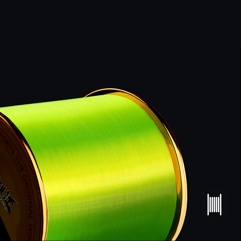500m Nylon Fishing Line Super Strong Brand Fishing Line 4 Colors Monofilament Main Line Rock Sea Telescopic Pesca Accesorios Mar