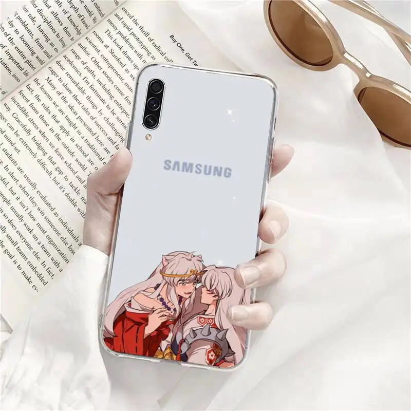 

Anime Inuyasha Higurash Phone Case Transparent for Samsung A71 S9 10 20 HUAWEI p30 40 honor 10i 8x xiaomi note 8 Pro 10t 11