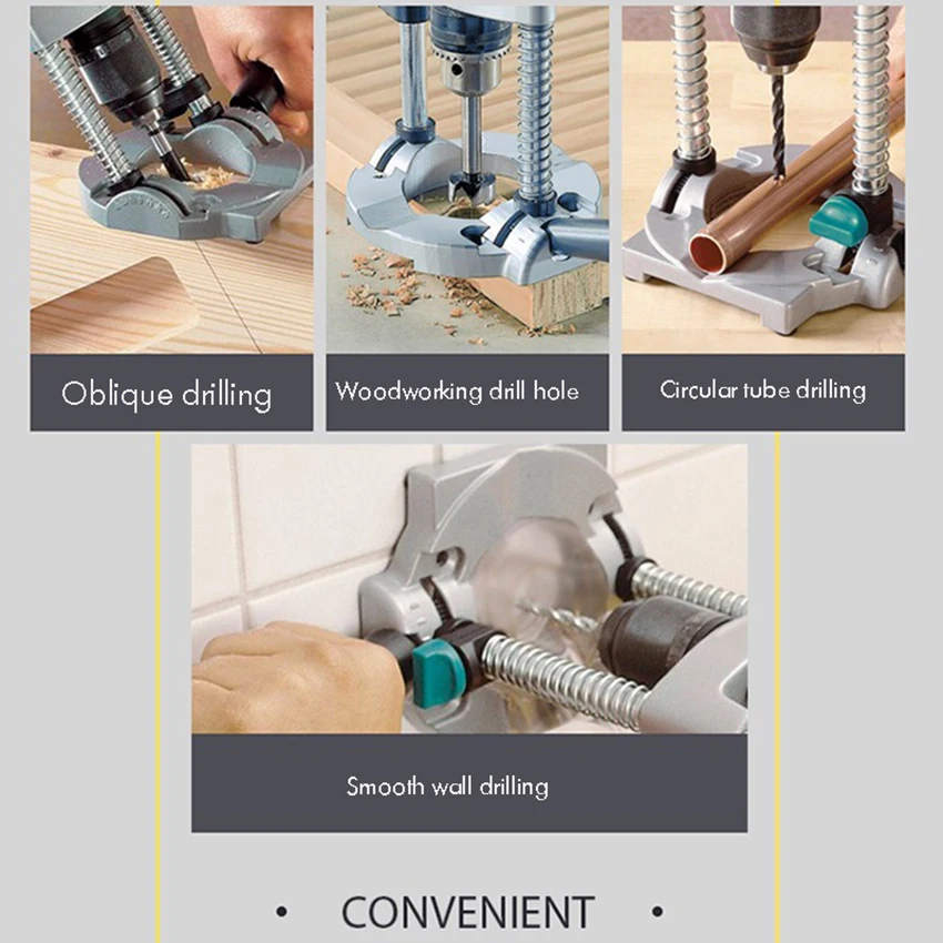 Adjustable Removable Angle Drill Jig Holder Guide Stand Precision Bit For Grinders Positioning Bracket Rack Shelf DIY Tool | Инструменты
