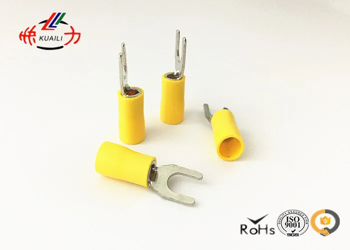 

100PCS Pre-insulated Fork ends TU-JTK terminalSV 5.5-4